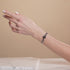 Midnight Crystal | Kikiballa Cascade Heart Bracelet